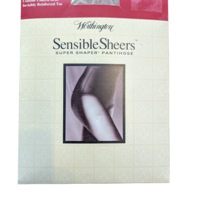 Sensible Sheets Super Sharper Pantihose Contour Control Brief Size 17