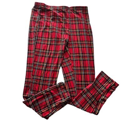 Julie & Joy juniors Sz 1X  red Christmas Leggings