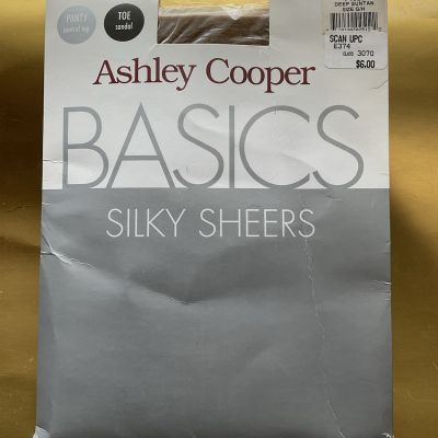 Ashley Copper Basics Silky Sheers Sz. G/H Pantyhose NWT