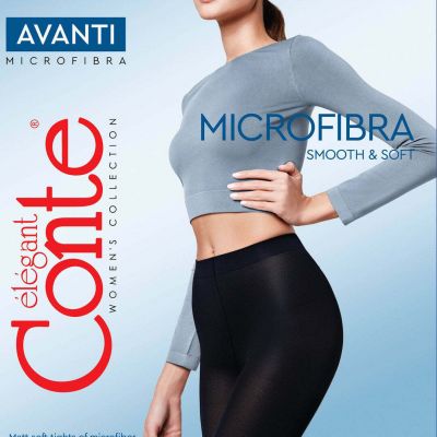 Conte Tights Conte Avanti 80 Den - Microfibra Opaque Women's Pantyhose