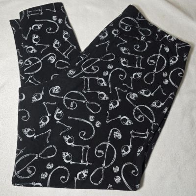 Torrid Skull Leggings Size 3x