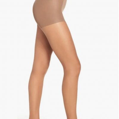 Nordstrom Everyday Sheer Control Top Pantyhose Brown Hazel Women's Size A