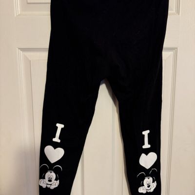 Torrid Disney Mickey Mouse Character Capri Leggings Size L/ Torrid Size 0