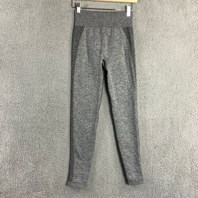 Gymshark Leggings Womens Small Gray Pink Flex High Waisted Workout