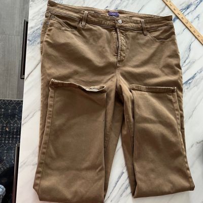 NYDJ size 18W medium brown legging