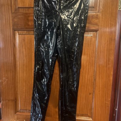 blank nyc patent leather leggings period size 24 new without tags