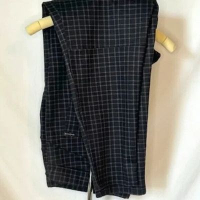 Sanctuary Runway Ponte Leggings, Plaid, Size 3X