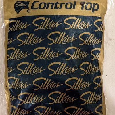 Silkies Control Top Pantyhose 70202 Medium Beige Medium Honey 2 Beige Made USA