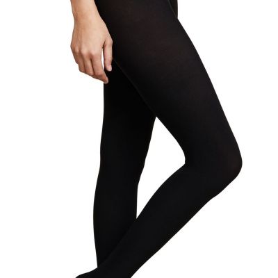 commando 294661 Women's Perfectly Opaque Matte Tights, Black, M