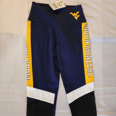 Victoria’s Secret PINK Leggings Women XS WVU West Virginia Mountaineers NCAA