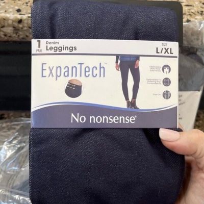 No Nonsense ExpandTech Style NL8379 Leggings L/XL  x 12 Pair NEW