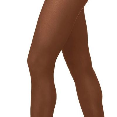 Hue Women's Opaque Sheer to Waist Tights, Color Sangria, Espresso, Size 2