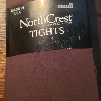 NorthCrest Casual Comfort Tights Brown  Size Small