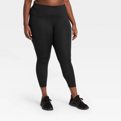 Women's Plus Size 3X Sculpted High-Rise Leggings Inseam 24