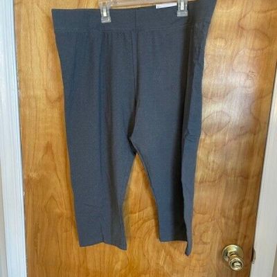 Sonoma Women's Cropped Legging - NWT - Size XXL - Gray