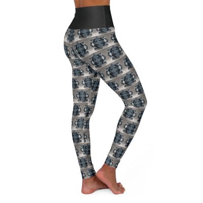 High Waisted Yoga Leggings – NeatBids Custom Design 6