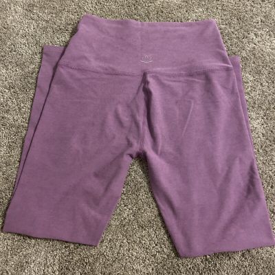 NWOT Beyond Yoga Spacedye Caught In The Midi High Waisted Legging SIZE M Purple