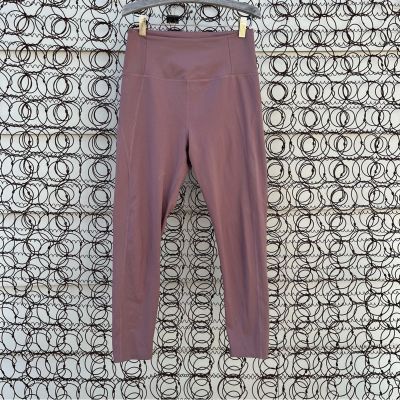 Girlfriend Collective dusty pink high rise workout leggings MEDIUM