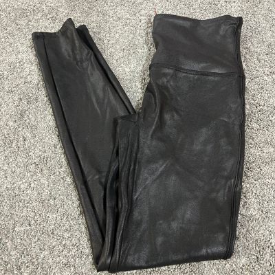 Spanx Faux Leather Leggings size Large