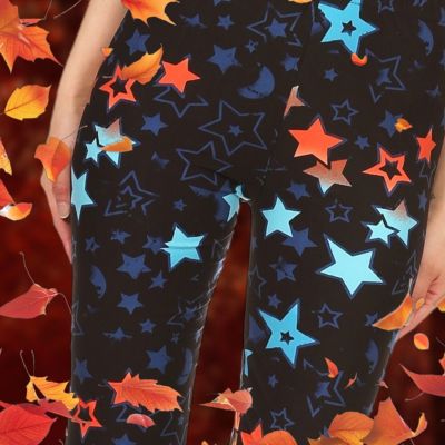 Star Counting Buttery Soft Leggings Size Plus Size