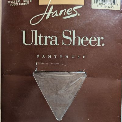 Vintage New In Package Hanes Ultra Sheer Pantyhose