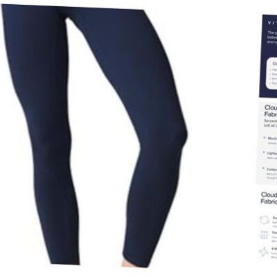 Vitality Cloud II Workout Leggings for Women, High Waist Yoga X-Small Sapphire