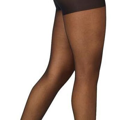 Hanes Women's EcoSmart Sheer Tights sz s black new nip