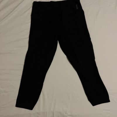 Hurley Infused Capri Women’s Leggings Black Sz L