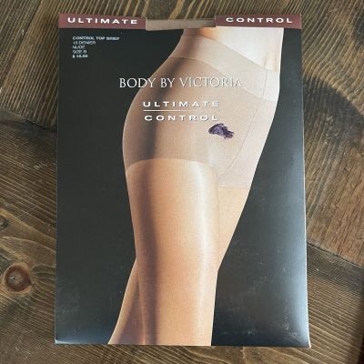 Victoria's Secret Vintage Body By Victoria Ultimate Control Nude Pantyhose B