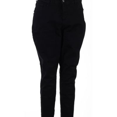 Style&Co Women Black Jeggings 16 Plus