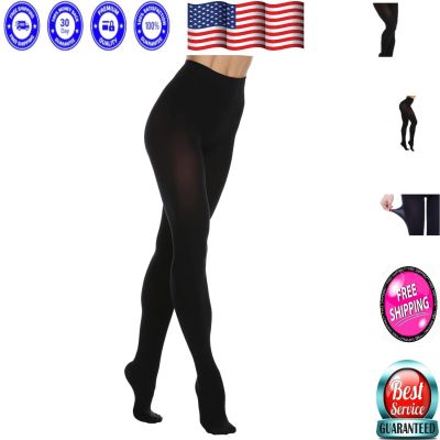 All-Day Comfort Women's 80 Denier Opaque Tights – Stretchable with Every Move