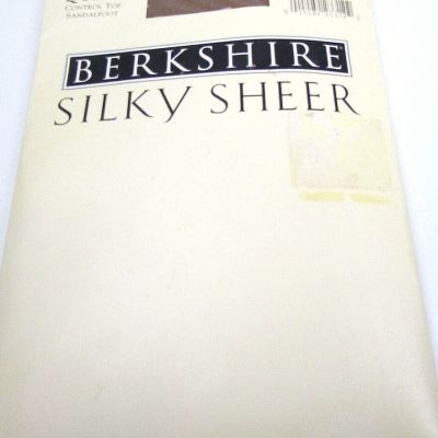 Berkshire Silky Sheer Queen Control Top Sandalfoot Size 3X-4X