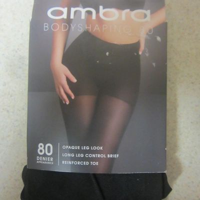 AMBRA BODYSHAPING 80 BLACK MEDIUM TIGHTS