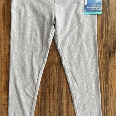 Coolibar Women Monterey Summer Leggings Heather Grey Style 01313 Size Small New