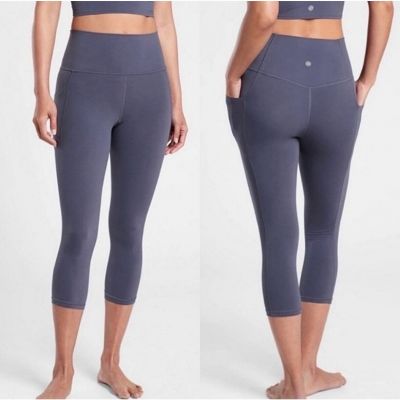 Athleta Salutation Stash Pocket II Capri High Rise Leggings Size 1X