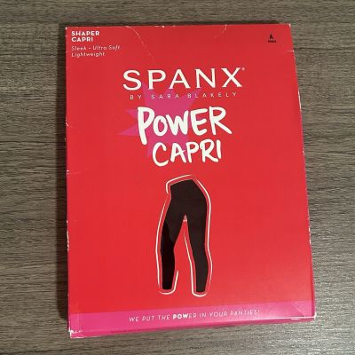 Spanx Women's Power Shaper Capri Size A Black