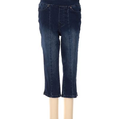 DG^2 by Diane Gilman Women Blue Jeggings XXS