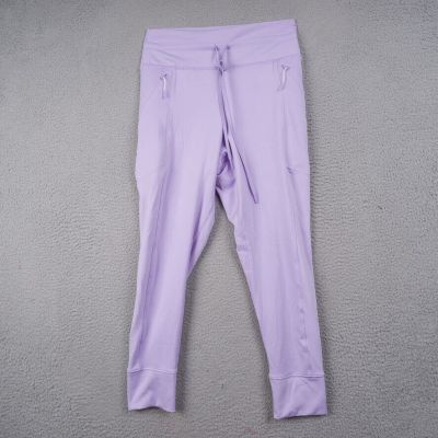 Offline Aerie Warmup Legging Joggers Lavender Pockets NWT Women’s Sz L Short