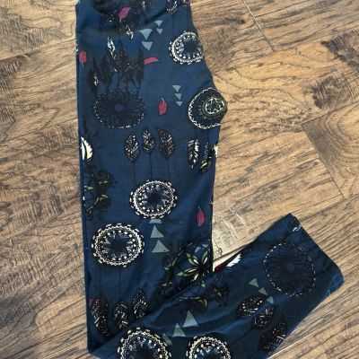 LuLaRoe Women's One Size Leggings Vintage Dreamcatchers