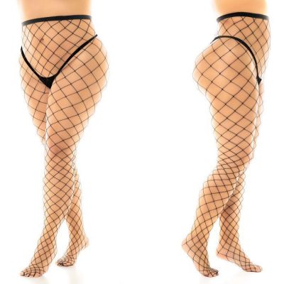 Mapale 1106X Fence Net Pantyhose Color Black