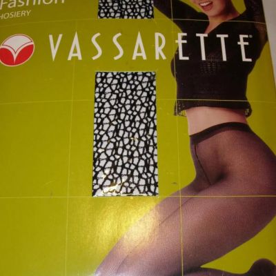 Vassarette Net Tights M Black weave Medium 5'4