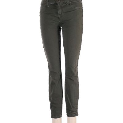 Henry & Belle Women Green Jeggings 28 W Petites