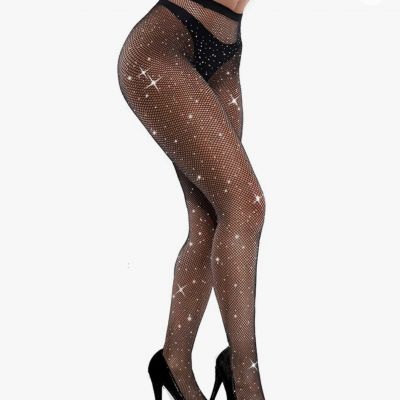 Rhinestone stockings