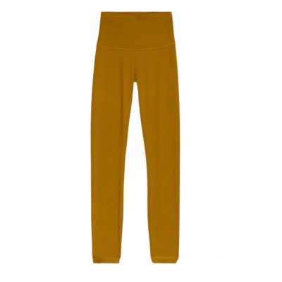 Lululemon Wunder Under High Rise Tight Gold Spice Color Size 18