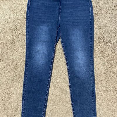 Soft Surroundings Pull On Skinny Jean Leggings Womens Size 1X Stretch High Waist