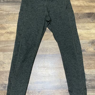 Offline by Aerie Medium The Hugger Legging HiRise Heather Green Full Length