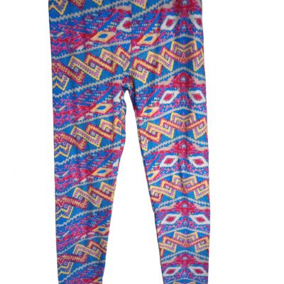 Lularoe leggings one size bright gold blue red pink tan  NEW