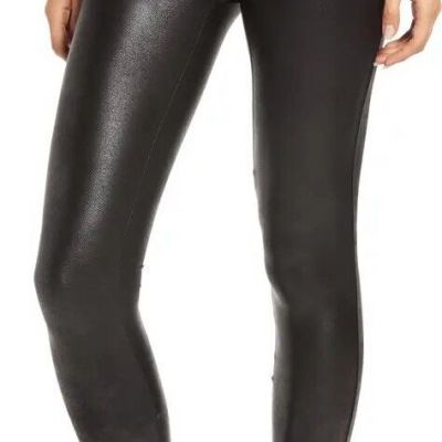 SPANX Women’s Faux Leather Leggings Size S