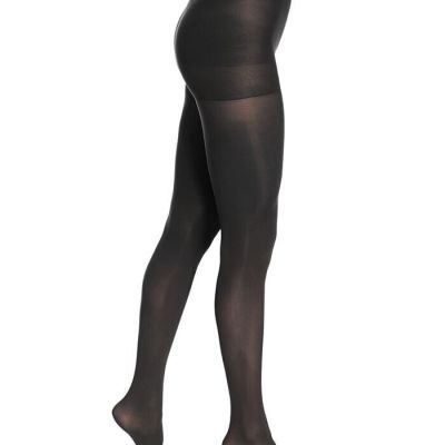 Hue Women's Opaque Control Top Tights Black 3