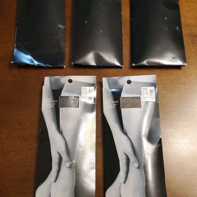 LOT 10 Pairs Lane Bryant Knee High Stockings Sheer Sandalfoot Size 10-13 *READ